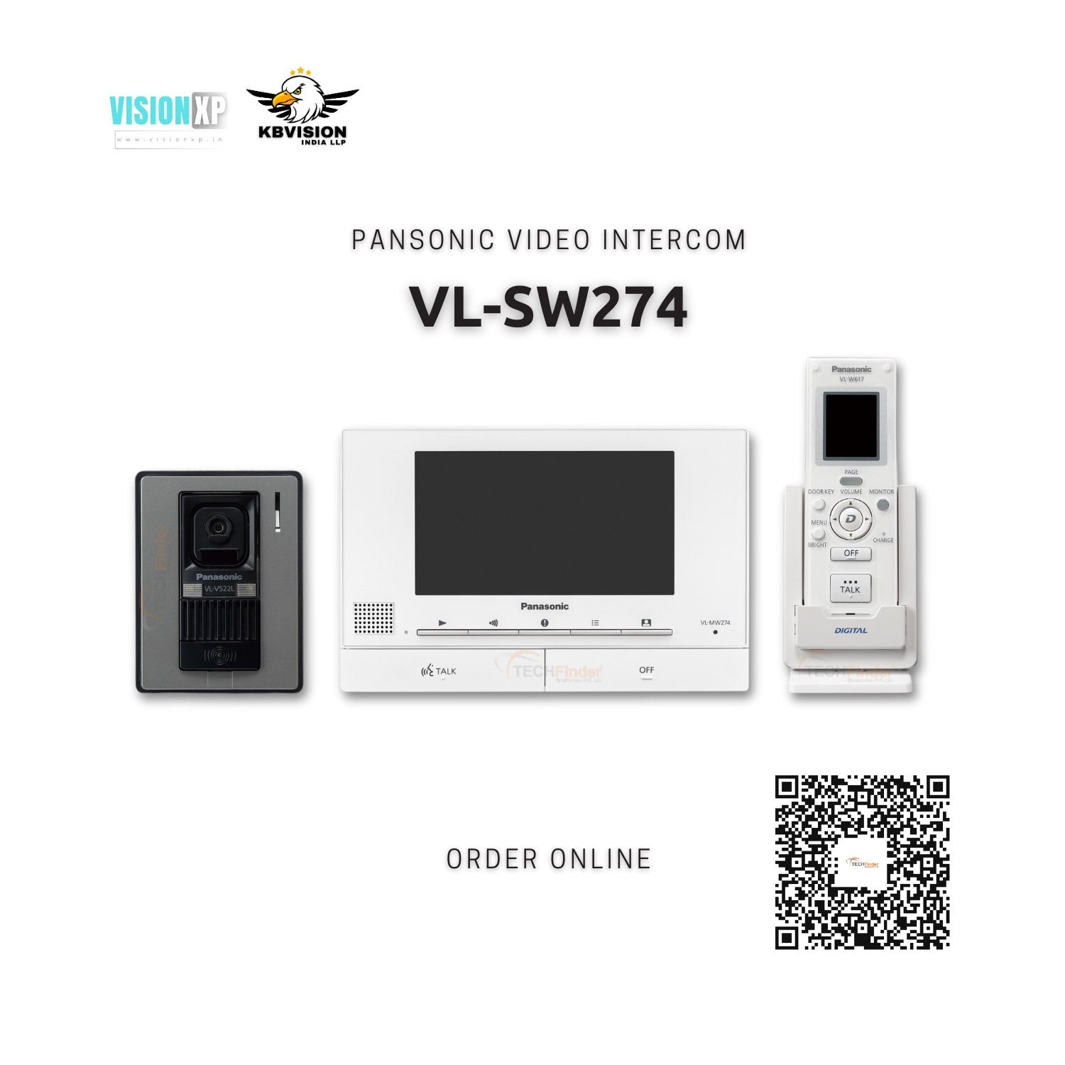 Panasonic VL-SW274 Wireless Video Door Phone Panasonic VL-SW274 Wireless Video Door Phone